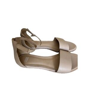 Eileen Fisher Womens 11 Escape Sandals Open Toe‎ Razz Tumbled Leather Festival